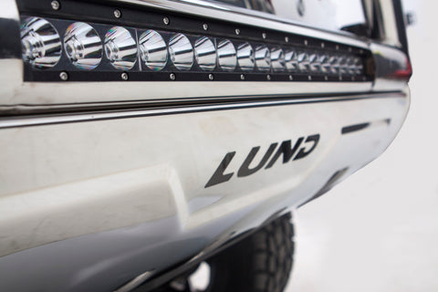 Lund 07-17 Chevy Silverado 1500 Bull Bar w/Light & Wiring - Polished - 47021214