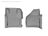 WeatherTech 08-10 Ford F250/F350/F450/F550 Super Duty Regular Cab Front FloorLiner - Grey - 461261