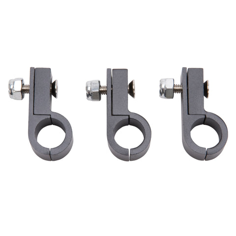 Russell Line Clamp For -6 Tubing Black Anodize (4 Pack) - 654253