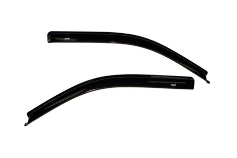 AVS 09-14 Ford F-150 Standard Cab Ventvisor Outside Mount Window Deflectors 2pc - Smoke - 92741