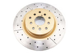 DBA 05-08 Legacy GT Front Drilled & Slotted Street Series Rotor - DBA2650X-10