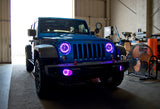 Oracle Jeep Wrangler 07-17 Halo Kit - ColorSHIFT w/ 2.0 Controller - 2665-333