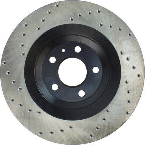 StopTech 07-10 Audi S6 Drilled Left Rear CRYO Rotor - 128.33117CL