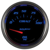 Autometer Cobalt 66.7mm 0-100 PSI Oil Pressure Gauge - 7927