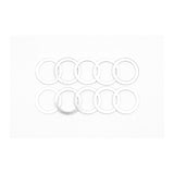 DeatschWerks -8 AN Aluminum Crush Washer (Pack of 10) - 6-02-0303