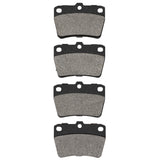 DFC 04-05 Toyota Rav4 Hybrid Rear 4000 Hybridynamic Brake Pads - 4000-1051-00