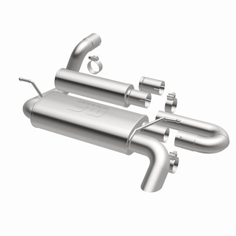 MagnaFlow 18-23 Jeep Wrangler JL 2.0L/3.6L Overland Series Axle-Back Exhaust - 19620