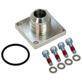 Moroso -10AN Male 4-Bolt Square Flange Dry Sump Square Base Fitting - 22750