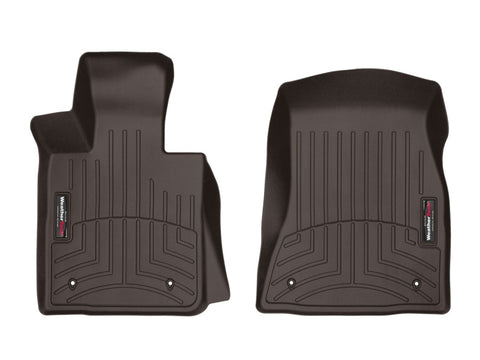 WeatherTech 2018 BMW 6-Series Gran Turismo Front FloorLiner - Cocoa - 4713031
