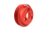 PERRIN 22-26 Subaru WRX / 21-25 Crosstrek / 20-25 LGT/OBXT/FXT Lightweight Water Pump Pulley - Red - PSP-ENG-112RD