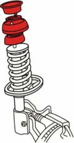 SPC Performance 99-05 VW Golf/Jetta/00-06 Audi TT Front Adjustable Strut Mount - 81340
