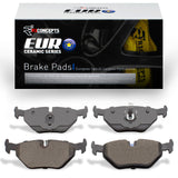 R1 91-10 Saab 9-5 Rear Euro Ceramic Brake Pads - 2600-0692-00