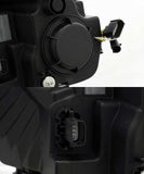AlphaRex 15-17 Ford F-150 PRO-Series Projector Headlights Plank Style Black w/Activ Light/Seq Signal - 880156