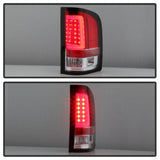Spyder 07-13 Silverado (Will Not Work w/2010 921 Bulb) V3 Tail Lights Rd/Clr ALT-YD-CS07V3-LBLED-RC - 5084101