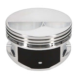 JE Pistons 400-18 SBC FLAT TOP Set of 8 Pistons - 181956