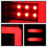 Spyder 16-18 Chevy Silverado Light Bar LED Tail Lights - All Black ALT-YD-CS16-LED-B - 5085863