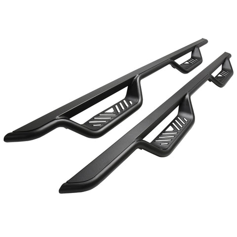 Westin 15-22 Ford F-150 SuperCrew / 17-22 F-250/350 Crew Cab Outlaw Nerf Step Bars - Textured Black - 20-13945