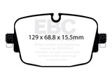 EBC 08-17 Audi R8 / 04-14 Lamborghini Gallardo Redstuff Rear Brake Pads - DP32516C
