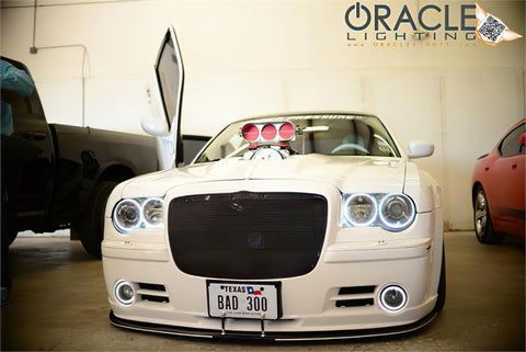 Oracle Chrysler 300C 05-10 LED Halo Kit - White - 2226-001
