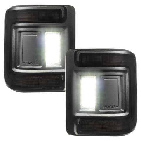 Oracle 2018+ Jeep Wrangler Rubicon/Sport LED Flush Mount Tail Light - Tinted - 5884-504-T