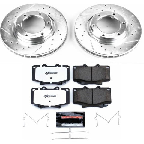 Power Stop 96-97 Lexus LX450 Front Z36 Truck & Tow Brake Kit - K1154-36