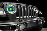 Oracle Oculus Bi-LED Projector Headlights for Jeep JL/Gladiator JT - w/ Simple Controller - 5839-504-B