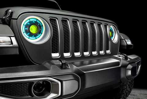 Oracle Oculus Bi-LED Projector Headlights for Jeep JL/Gladiator JT - w/o Controller - 5839-334