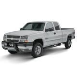 Westin 1999-2013 Chevy Silverado 1500 Crew Cab Signature 3 Nerf Step Bars - Black - 25-1955