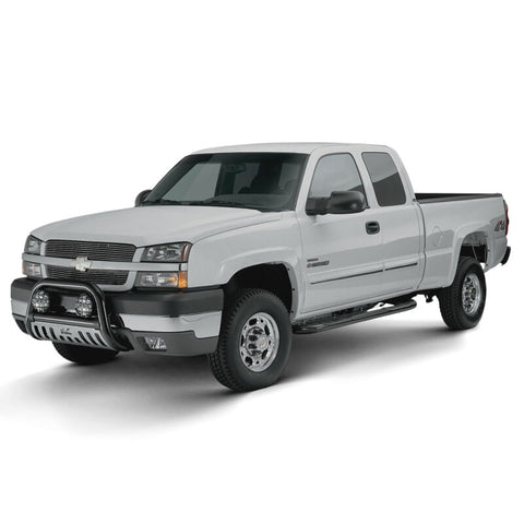 Westin 1999-2013 Chevy Silverado 1500 Crew Cab Signature 3 Nerf Step Bars - Black - 25-1955