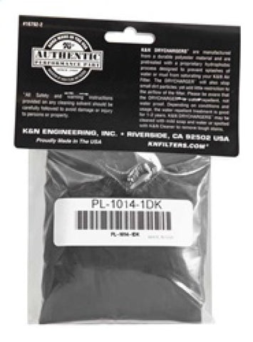 K&N Polaris Black Round Drycharger Air Filter Wrap 11.25inx3inx3in - PL-1014-1DK