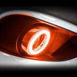 Oracle 05-10 Chrysler 300 Base Surface Mount LED Fog Light Halo Kit - Amber - 1251-005