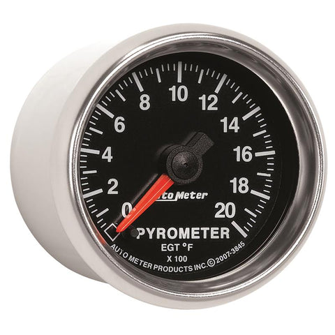 Autometer GS 0-2000 degree F Full Sweep Electronic Pyrometer Gauge - 3845
