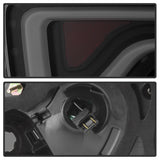 xTune 14-18 Chevy Impala (Excl 14-16 Limited) LED Tail Lights - Black Smoke (ALT-JH-CIM14-LBLED-BSM) - 9042164