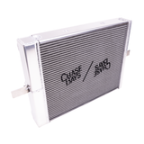 Chase Bays BMW E30/E36/E46 OE 1.5in Push-On Hose Style Tucked Aluminum Radiator w/16in Ultra Fan - CB-E306RAD-15-16UFAN