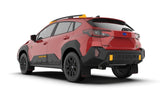 Rally Armor - 2024 Subaru Crosstrek (Wilderness Only) Black UR Mud Flap W/Red Logo - No Drilling Req - MF116-UR-BLK-RD