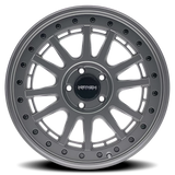 Mayhem 8305 Compass 17x9 / 5x127 BP/ -6mm Offset / 78.1mm Hub Matte Gunmetal w/Blk Bolt Wheel - 8305-7973MGT