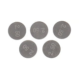 Wiseco Valve Shim Refill Kit- 10.0 x 2.50mm (5) - VS0250