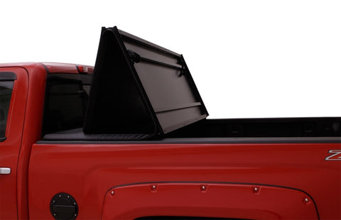 Lund 02-17 Dodge Ram 1500 Fleetside (6.4ft. Bed) Hard Fold Tonneau Cover - Black - 969250