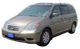 AVS 08-10 Honda Odyssey Ventvisor Outside Mount Window Deflectors 4pc - Smoke - 94083