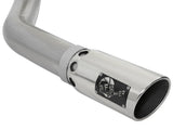 aFe LARGE BORE HD 4in 409-SS DPF-Back Exhaust w/Polished Tip 07.5-12 Dodge Diesel Trucks L6-6.7L(td) - 49-42006-P