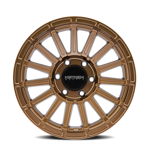 Mayhem 8309 Granite 17x9 / 5x127 BP / 0mm Offset / 78.1mm Hub Matte Bronze - 8309-7973MZ