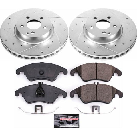 Power Stop 13-14 Mercedes-Benz C300 Front Z23 Evolution Sport Brake Kit - K5792