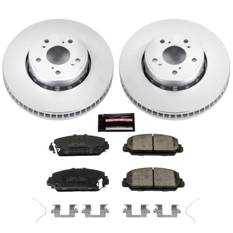 Power Stop 2016 Acura ILX Front Z17 Evolution Geomet Coated Brake Kit - CRK6940