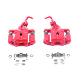 Power Stop 05-06 Hyundai Elantra Rear Red Calipers w/Brackets - Pair - S3302