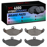 DFC 97-11 Tesla Roadster Rear 4000 Hybridynamic Brake Pads - 4000-0491-10
