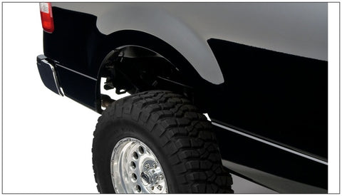 Bushwacker 04-08 Ford F-150 Styleside Extend-A-Fender Style Flares 2pc 66.0/78.0/96.0in Bed - Black - 20052-02