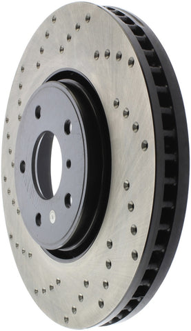 StopTech 11/05+ Infinity FX 35/45 SportStop Drilled Front Right Rotor - 128.42092R