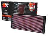 K&N 96-02 Jeep Wrangler 2.5L L4 / 96-06 4.0L L4 Drop In Air Filter - 33-2114
