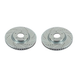 Power Stop 12-17 Hyundai Azera Front Evolution Drilled & Slotted Rotors - Pair - JBR1554XPR