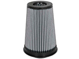 aFe Magnum FLOW Pro DRY S Air Filter 3-1/2in F x 6in B x 4-1/2in T (Inverted) x 9in H - 21-91135